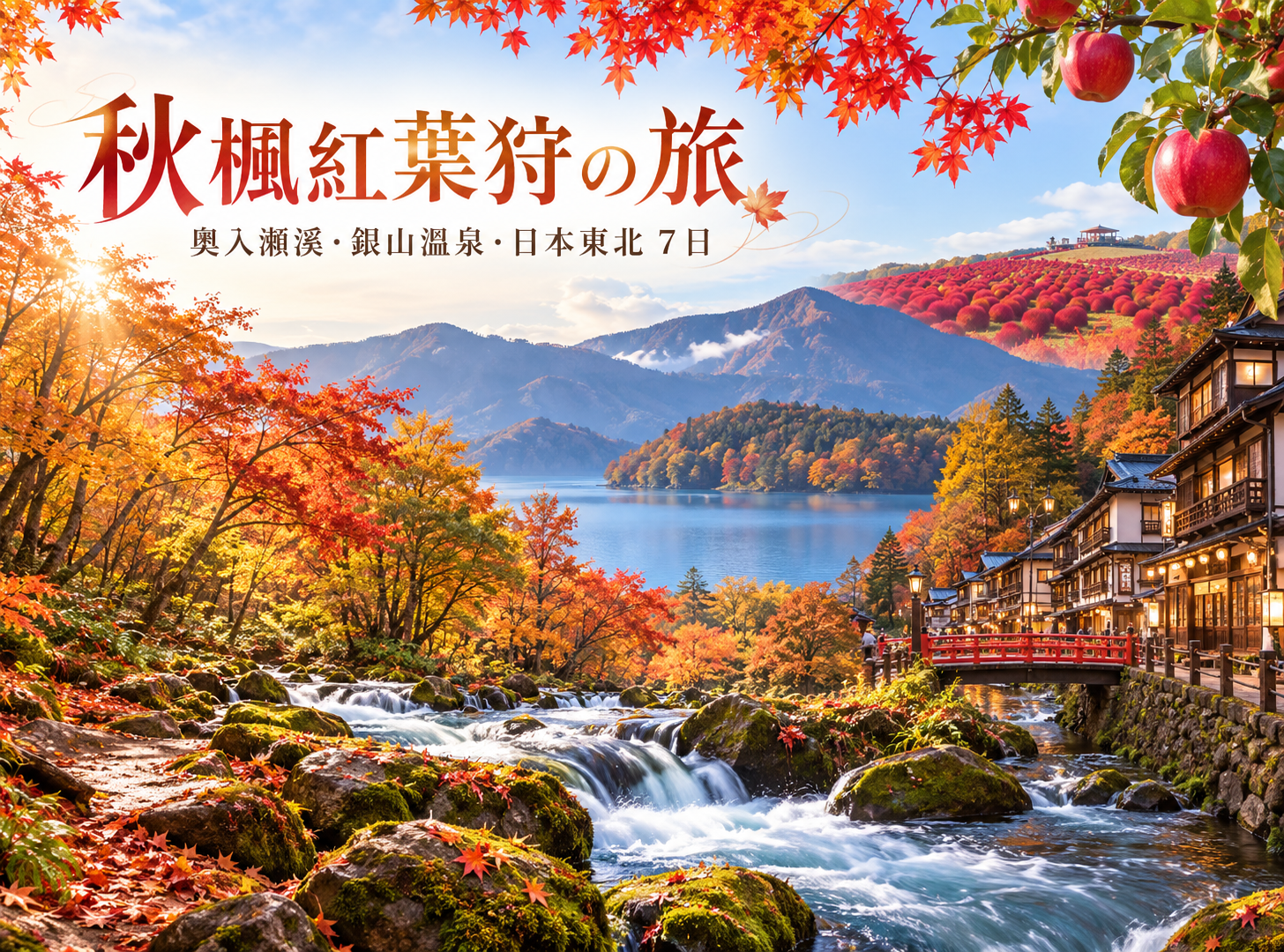秋楓紅葉狩の旅
